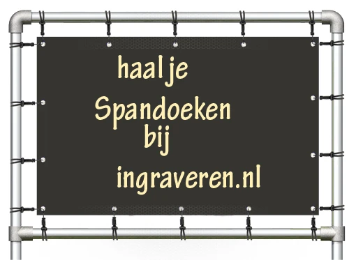 Banner Spandoek ingraveren.nl 